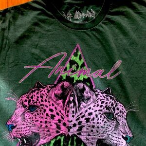 Def Leppard oversized tee shirt